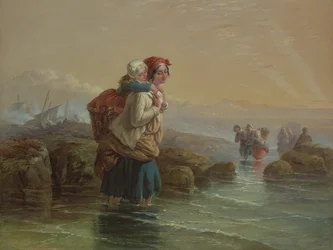Shrimpers, 19th century